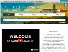 Tablet Screenshot of faithfellowshiprr.org